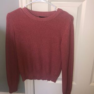 Light Burgundy colored sweater